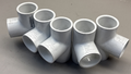 Spears 401-010 PVC Tee 1" SCH 40 Socket (lot of 5)