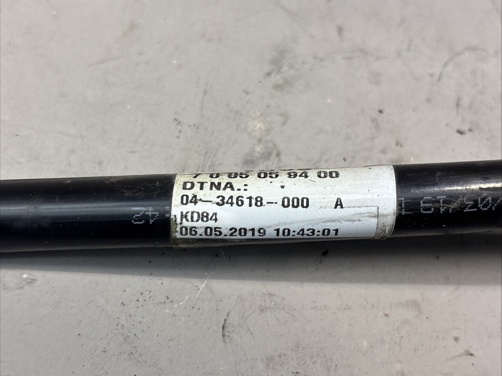 Freightliner 04-34618-000 Coolant Line Tube Clnt Genuine OEM Valve To Header