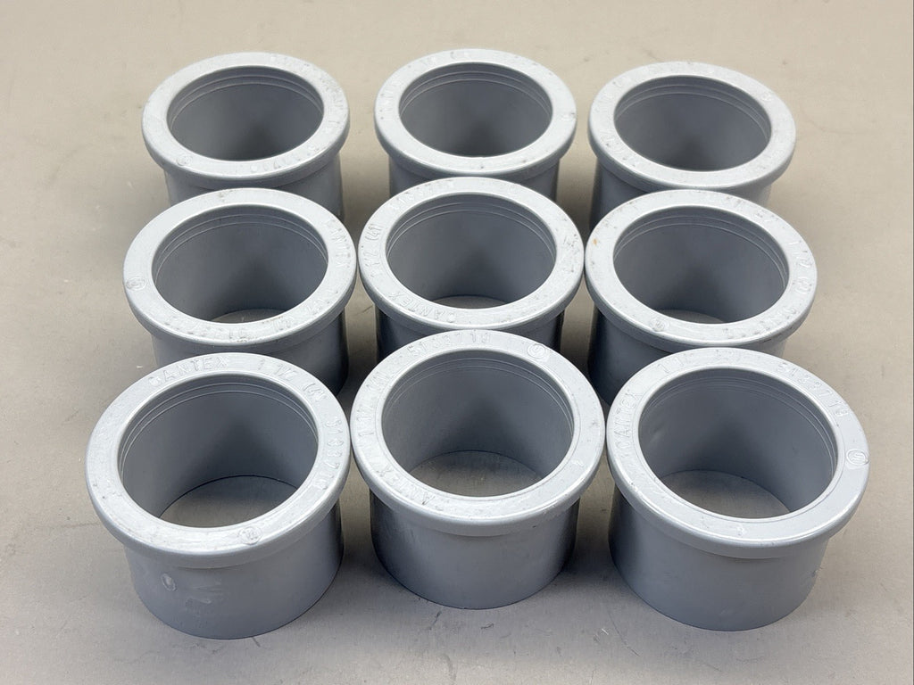LOT of 9 - CANTEX 5133719 Adapter,PVC,Trade Size 1 1/2in