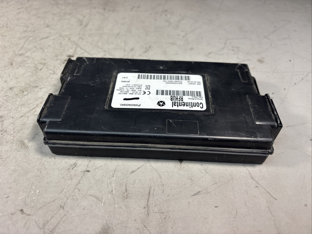15 2015 DODGE CHALLENGER THEFT-LOCKING CONTROL MODULE 68234228AC