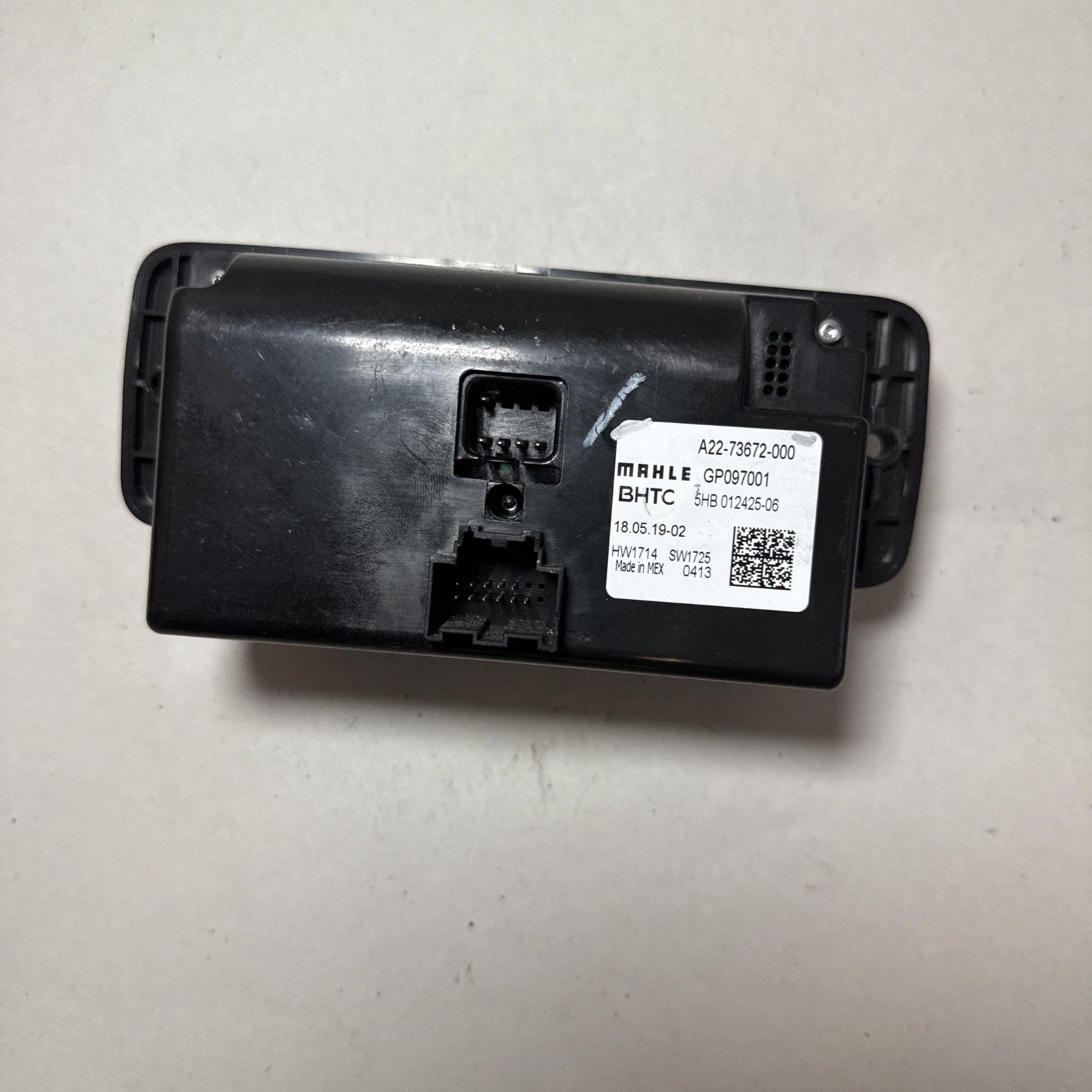 FREIGHTLINER CASCADIA AC HVAC CLIMATE TEMPERATURE CONTROL OEM A22-73672-000