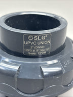 SLG 2" DN50 PVC Union Coupling Pipe Fitting - 6 Pack Slip Socket Adapter