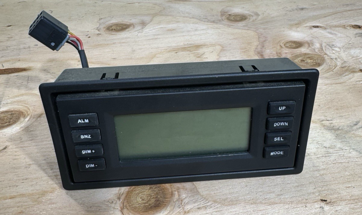 2014-2025 KENWORTH T680 PANA PACIFIC REAR CAB SLEEPER ALARM CLOCK OEM