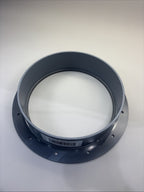 PLASTIC SUPPLY PVCF10 Flange,10" Duct Size 6UXT9