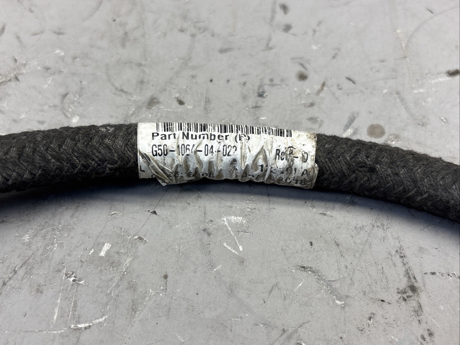 Dynacraft G50-1064-04-022 Hose Air Brake Wirebraid, Sae