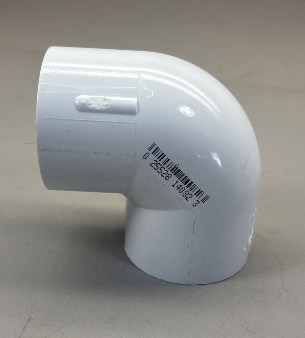 LOT of 10 - LASCO Schedule  1-1/2 in. Slip PVC 90 Degree Elbow Pipe Fitting