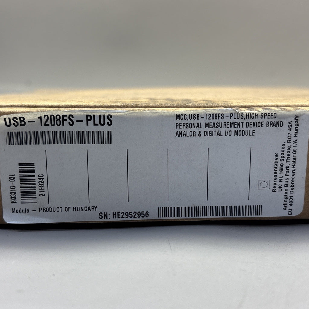 Digilent MCC USB-1208FS-Plus - Multifunction USB DAQ Device, Seal intact!