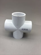 1" SCH 40 PVC 4-Way Slip Fittings Lasco (D2466) Lot of 6