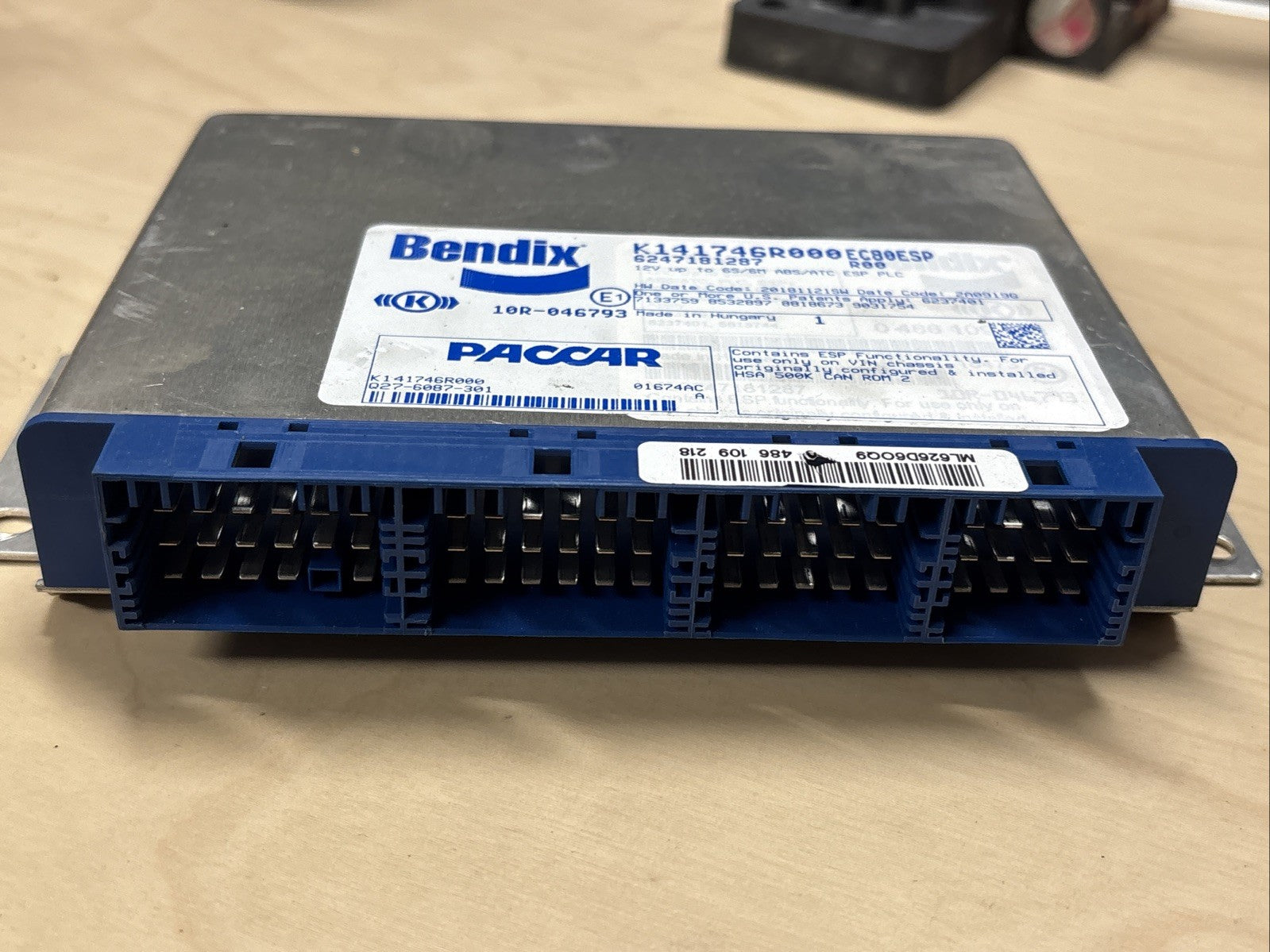 Bendix ABS ECU EC80ESP K141746R000 EC80ESP 6247181287