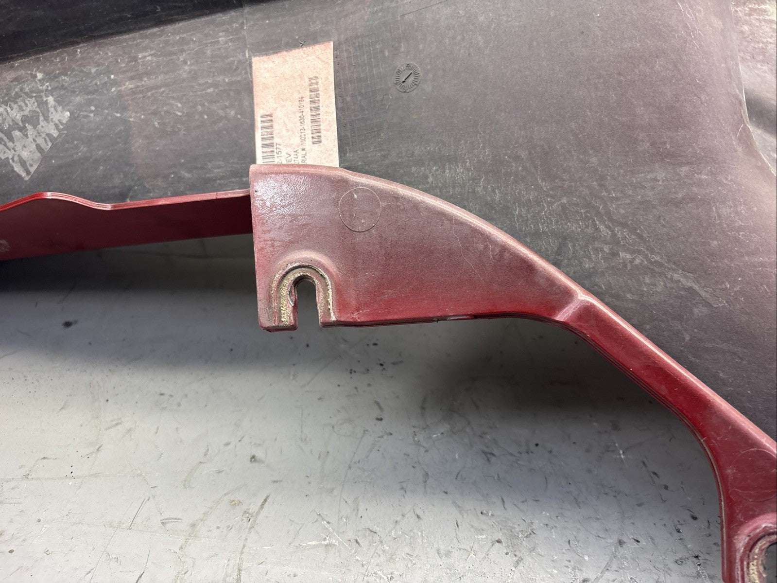 R22-1577 From Kenworth T680 Fender Extension Cowl Panel