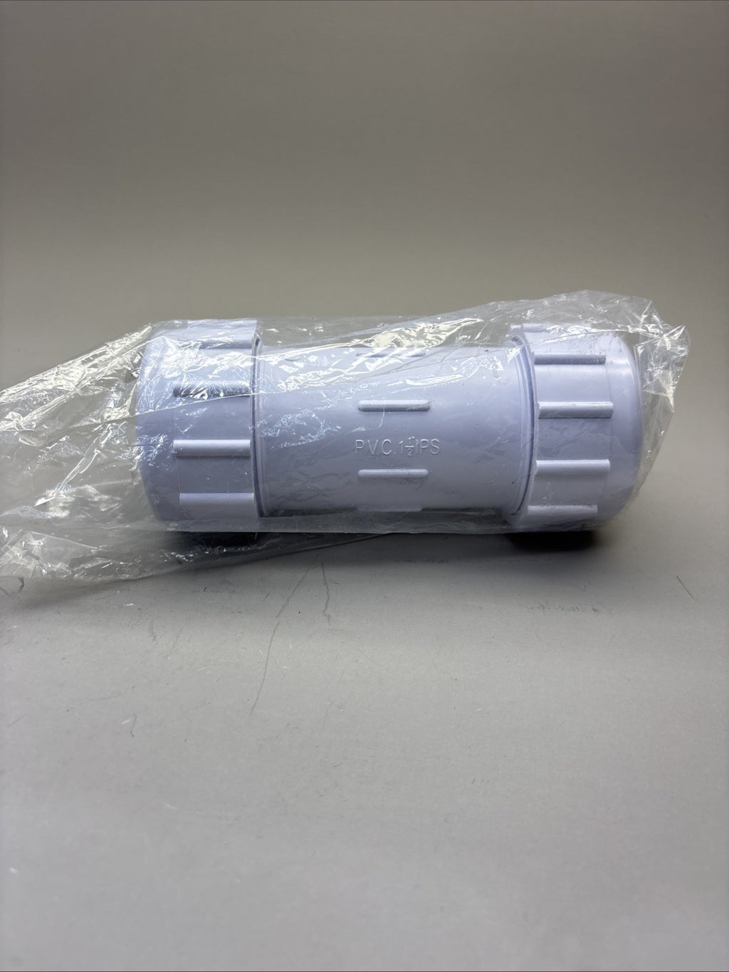 Everflow 1 1/2" IPS White PVC Compression Coupling