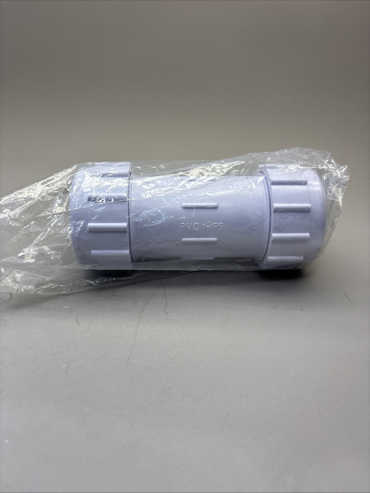 Everflow 1 1/2" IPS White PVC Compression Coupling