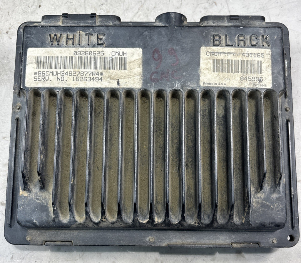 1999 GMC Chevy Truck Engine Control Module 09360625 16263494 CMUH