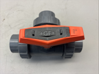 Georg Fischer +GF+ 3-Way Ball Valve, 1 1/4"DN32  PVC-U EPDM Typ 543 PN10