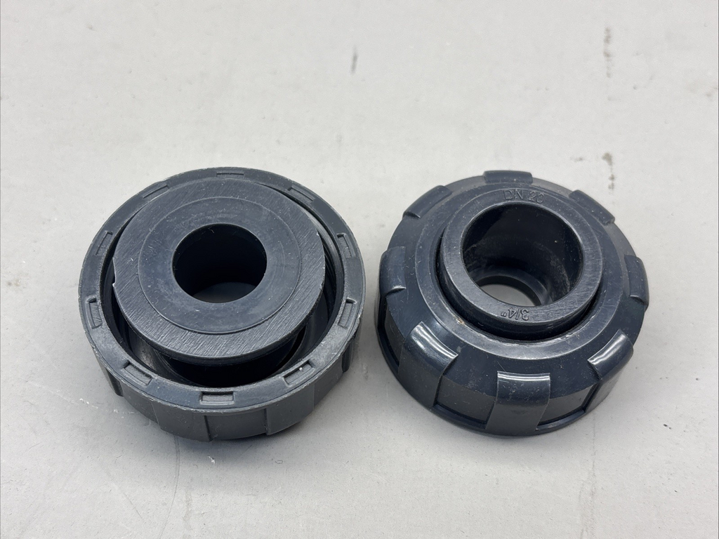 DN20 3/4  Union Nuts - Pair