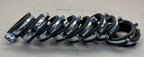 Set of 9 - Nvent Caddy EZ-Riser Superfix Cushioned Pipe Clamp,Size 2 In 454010