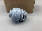 QTY of 5- 1" SUPERFLEX THE SEALPROOF SYSTEM NON-METALLIC STRAIGHT CONNECTOR 8407