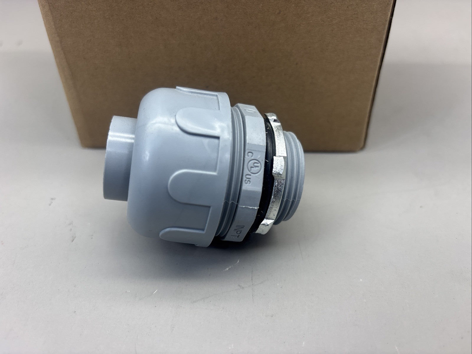 QTY of 5- 1" SUPERFLEX THE SEALPROOF SYSTEM NON-METALLIC STRAIGHT CONNECTOR 8407