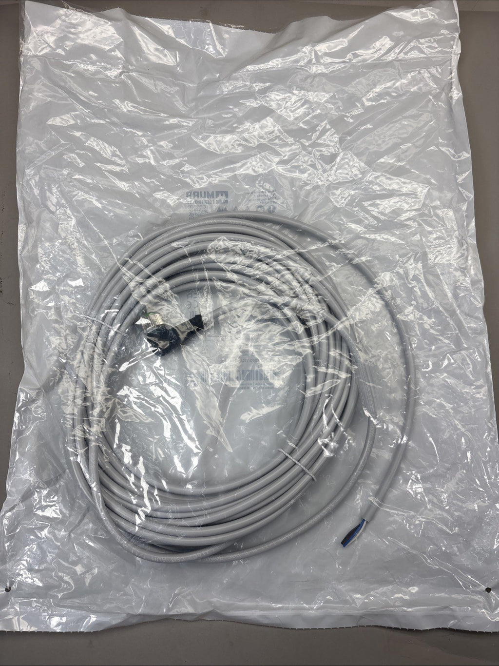 SEALED NEW MURR ELEKTRONIK 7000-12341-2141000 CONNECTION CABLE 250V AC/DC 4A 10M