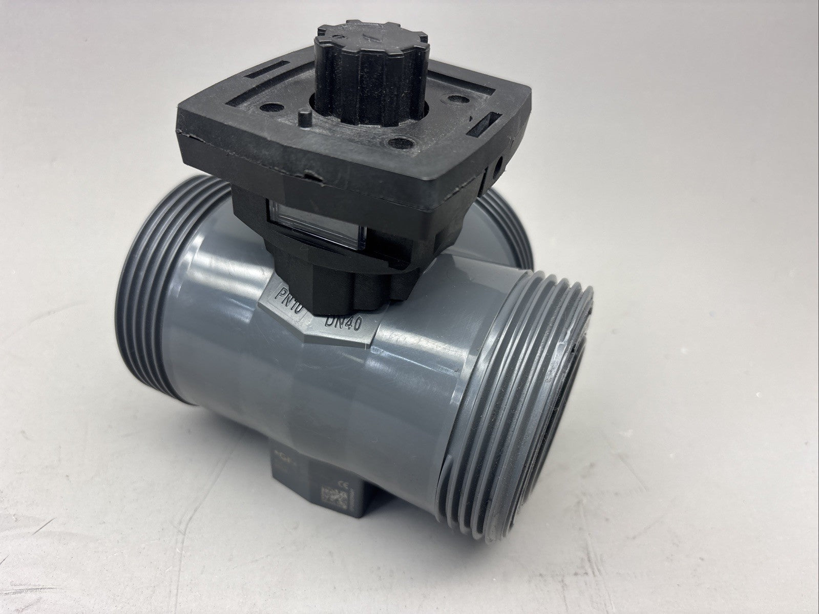 Georg Fischer +GF+ 3-Way Ball Valve DN40 PVC-U EPDM Typ 543 PN10 230300