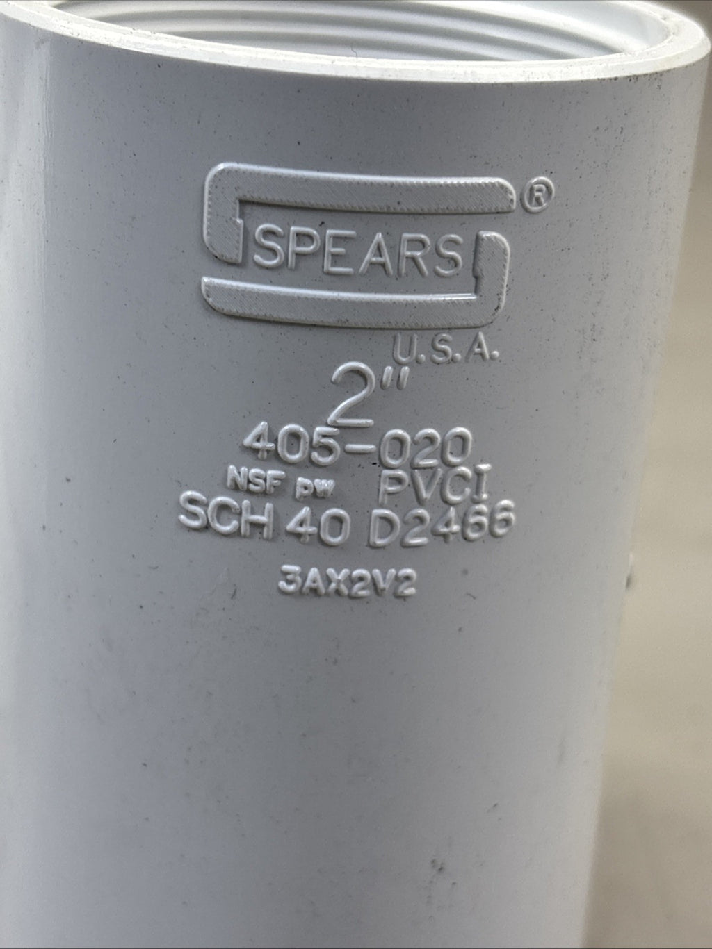 LOT of 3 - SPEARS 405-020 2" T TEE SCH 40