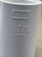 LOT of 3 - SPEARS 405-020 2" T TEE SCH 40