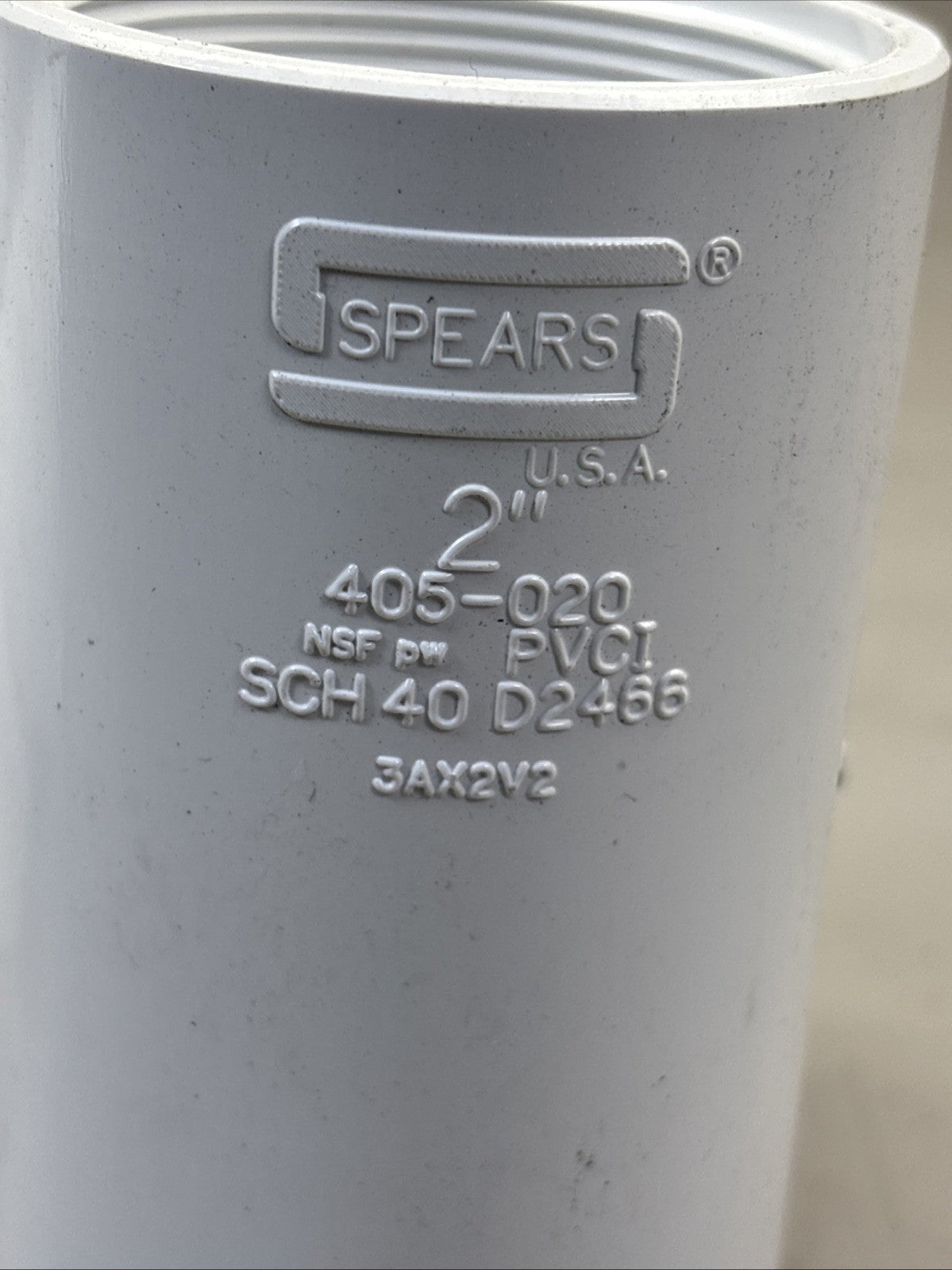 LOT of 3 - SPEARS 405-020 2" T TEE SCH 40