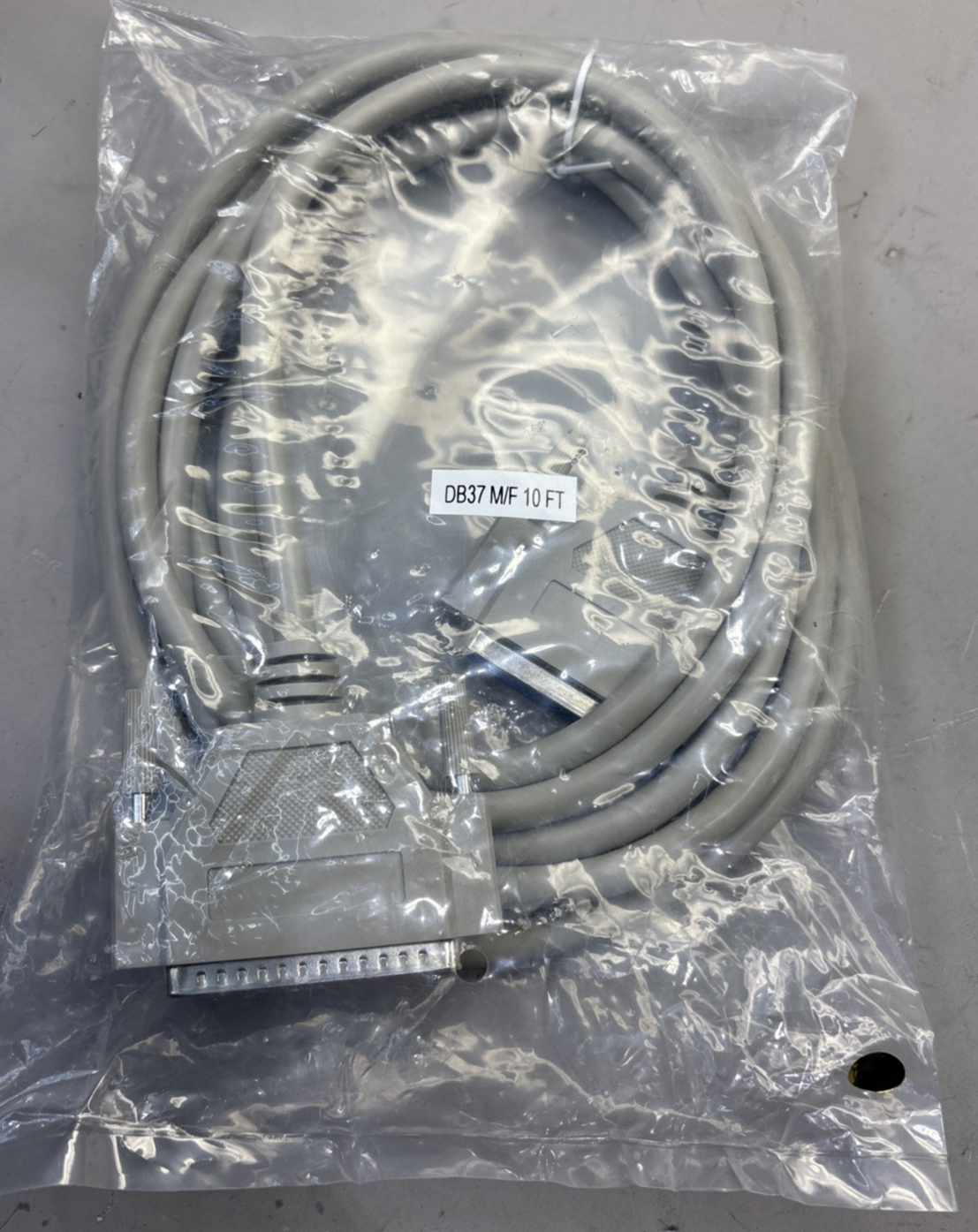 DB37 Serial Extension Cable 37 Pin 3m/10ft Male to Female for PC Printer Netw...