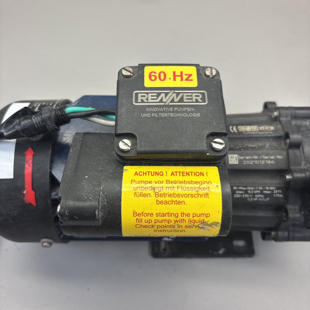 Renner Flux Magnet Drive Pump 0.2 HP 60Hz