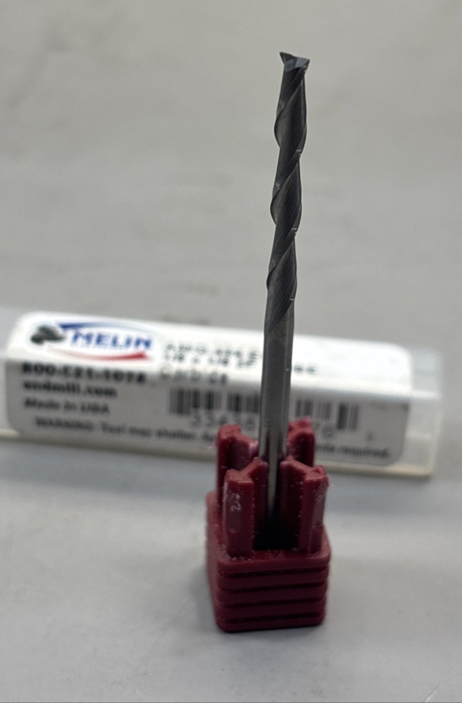 Melin Tool AMG-404 EB 1/8 x 1/8 2 Flute SE BE Carbide