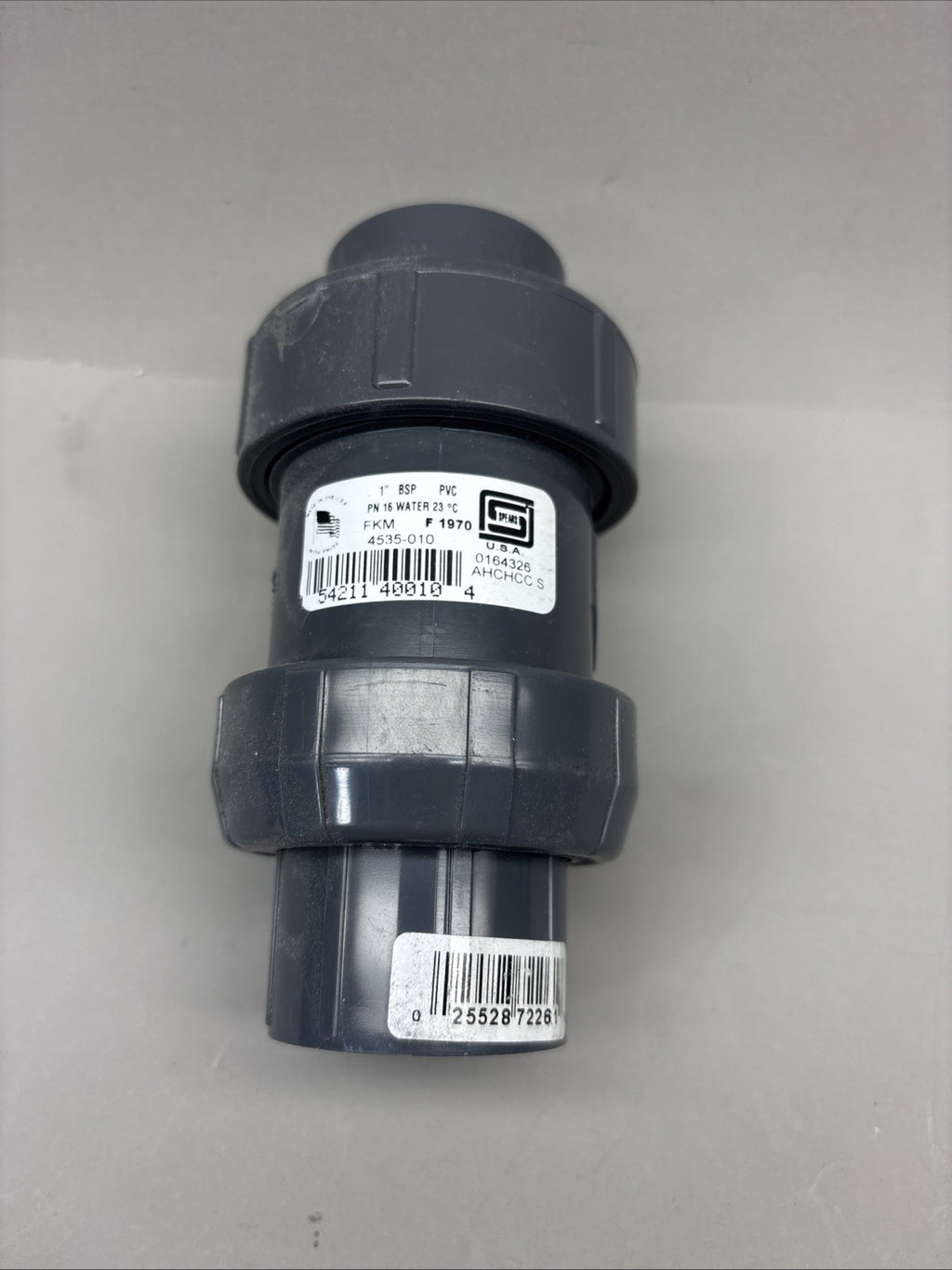 SPEARS 4535-010 1” BALL VALVE, TU 2000 INDUSTRIAL CHECK VALVE BSP, VITON O RING
