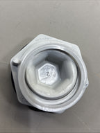 LOT of 10 - Hubbell-Wiegmann Hw-Fghp Hole Plug, Gray, Matte, HP 7, HP 8