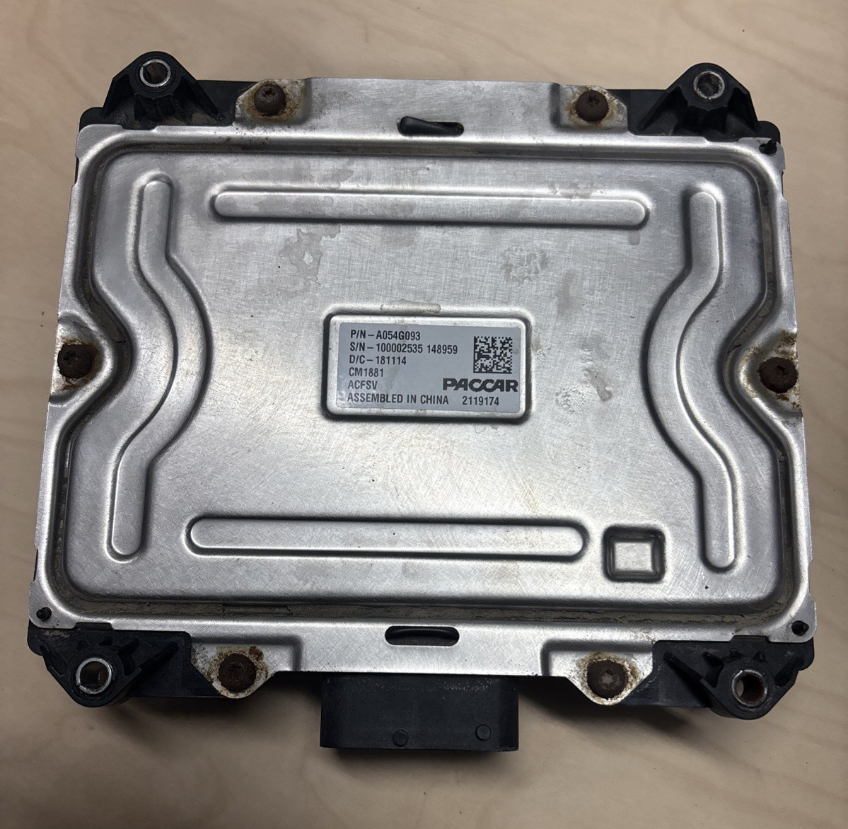 PACCAR | P/N: A054G093 | Kenworth / Peterbilt Electronic DPF Control Module MX