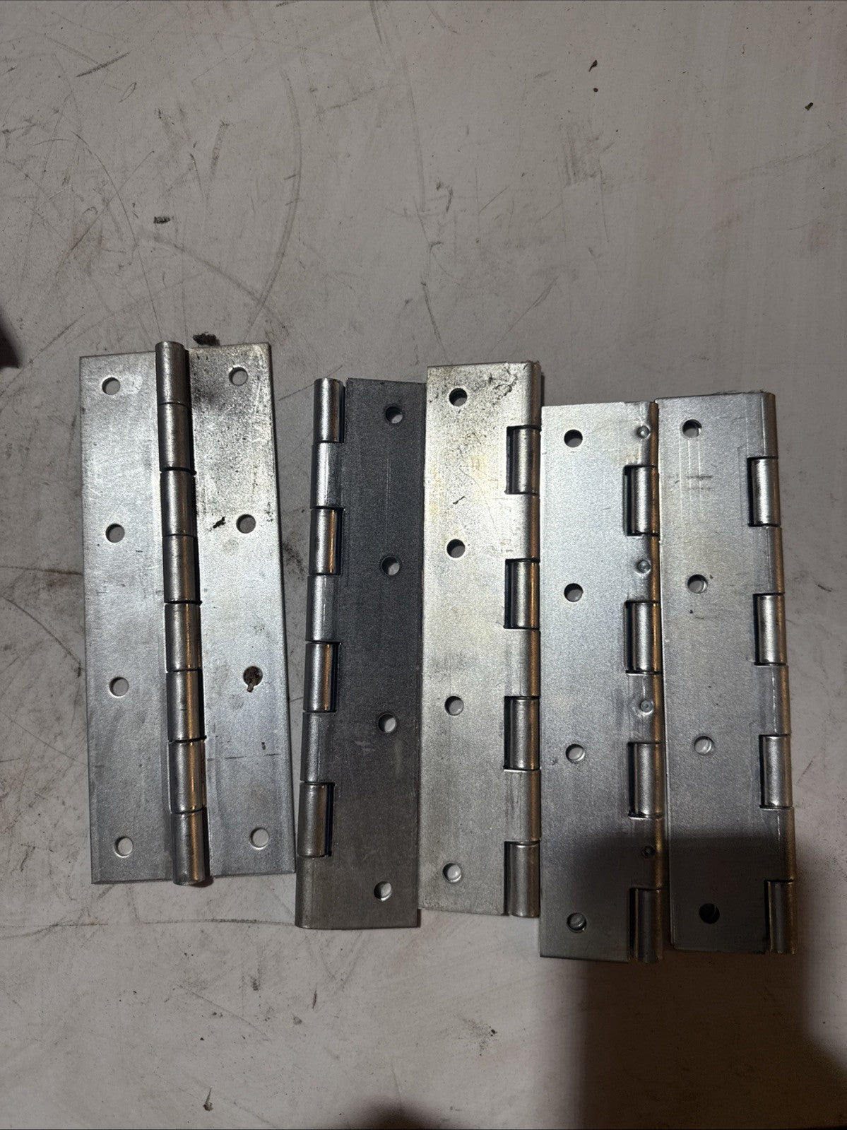 DECK HINGE STD 3 X 8 ALU 4-HOLE FEGH-84 Interchange Part #H-84, 140-09002, H84