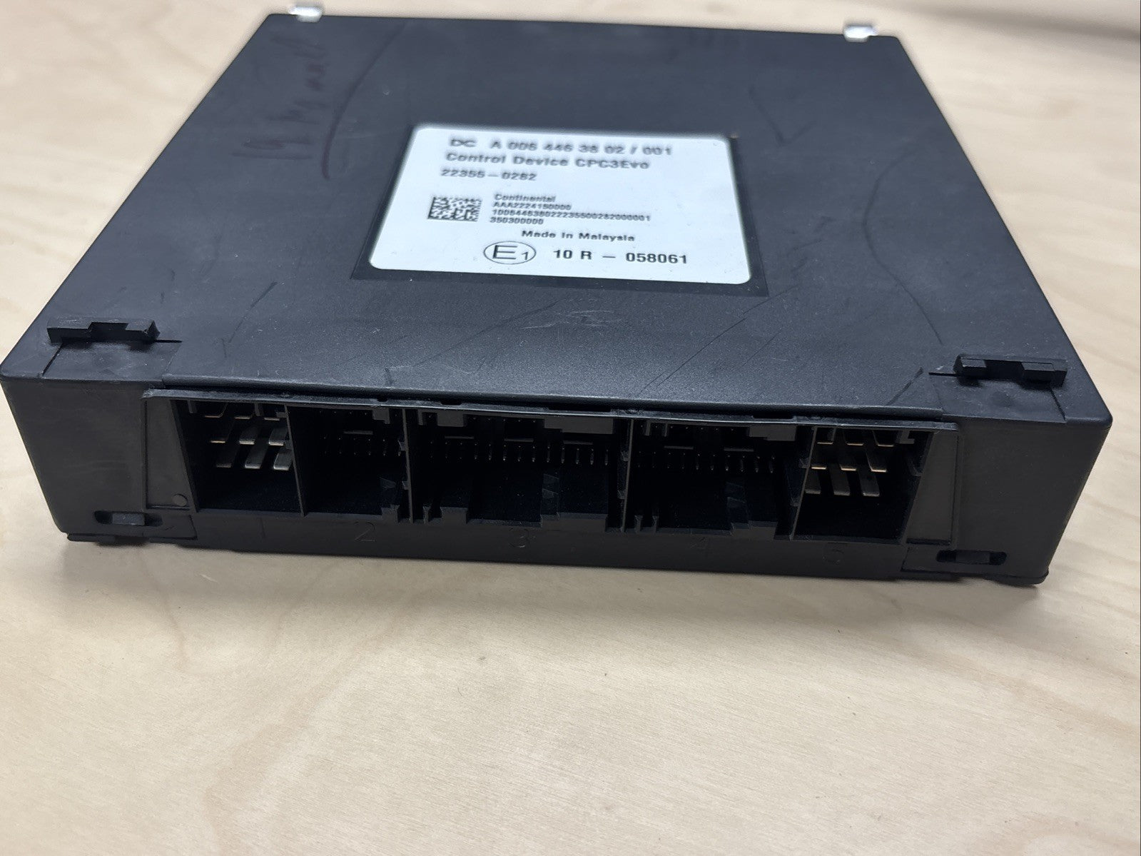 2019 Freightliner Cascadia CPC3Evo Control Module - P/N: A006 446 38 02/ 001