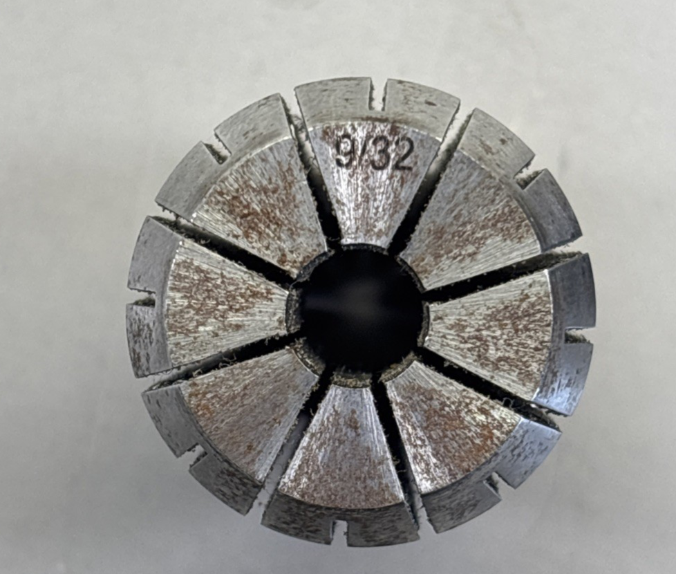 6 PCS - ER-25 1/2", 9/32 ,5-4 ,3/8, 3/4 Spring Collet Different sizes