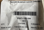 Kenworth N71-1303-200 Bumper Fascia CHROME, T680