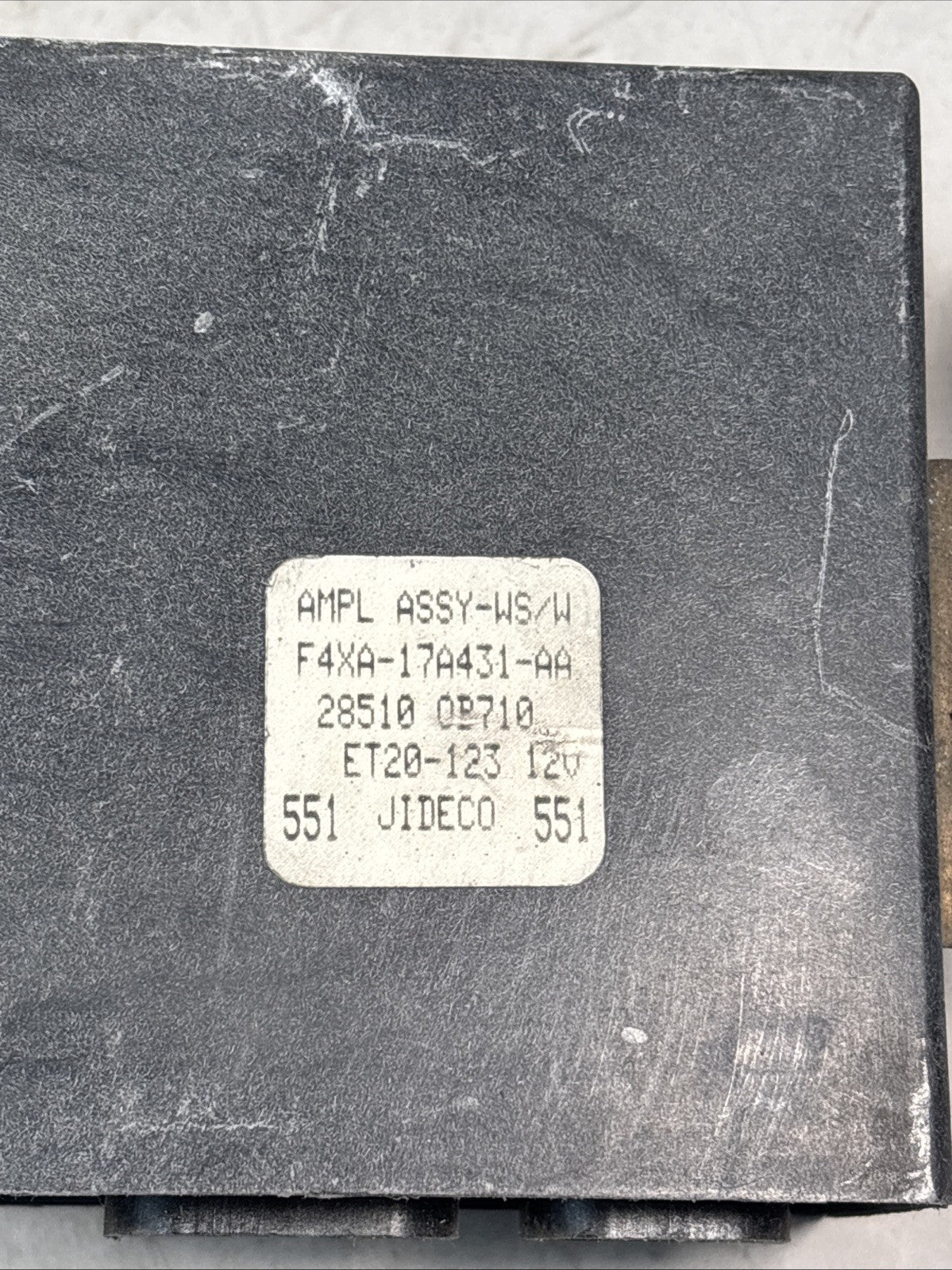 OEM Ford F4XA-17A431-AA / 28510 OB710 / ET20-123 Windshield Wiper Control Module