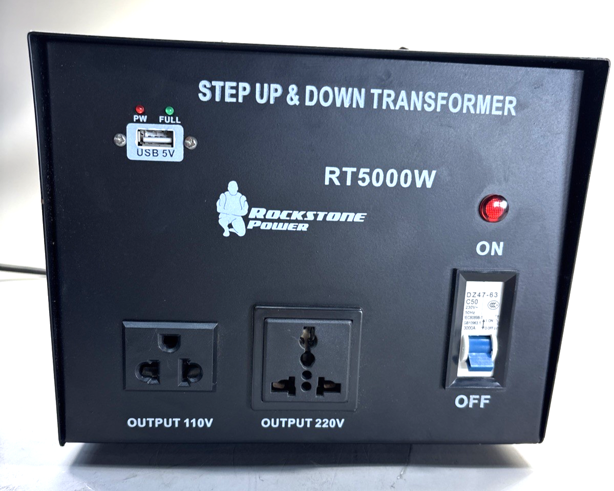 Rockstone Power 5000 Watt Step Up/Down Power Converter