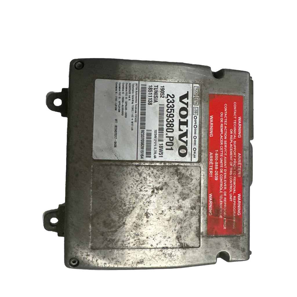 2020 Volvo telematics gateway ECM. Part #23359380.P01