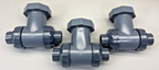 LOT of 4 Xiamen 3-Way True Union Tee Fitting DN20