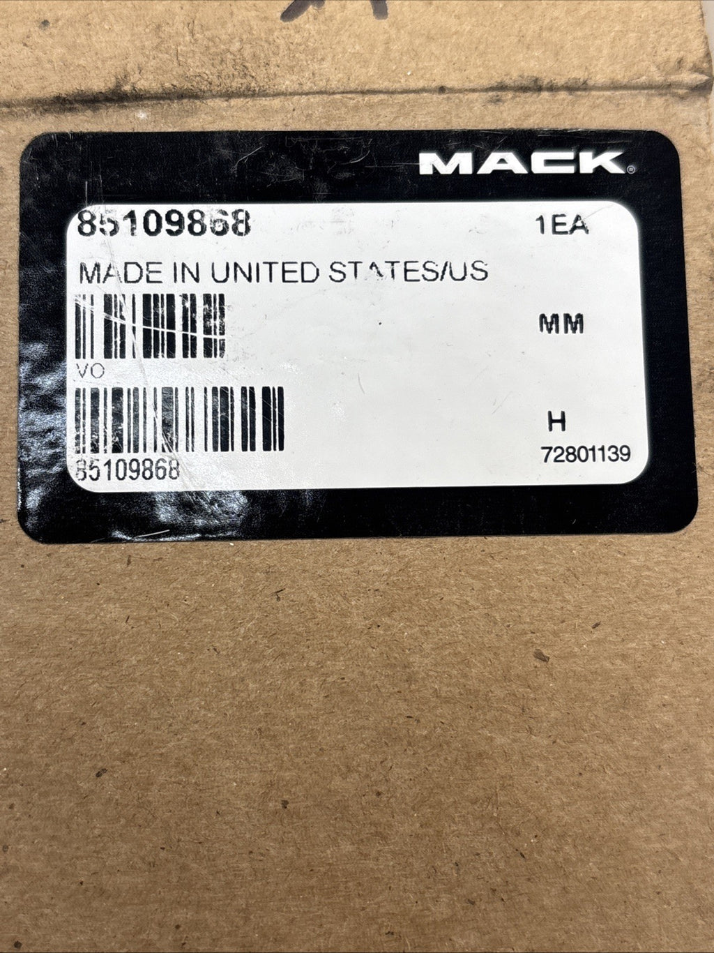Genuine Mack 85109868 Multi-Purpose Hardware Coolant Filter Shutoff Valve Kit