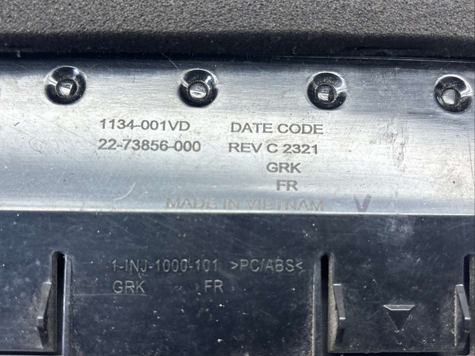 Freightliner Louvered Dash HVAC Vent 22-73856-000