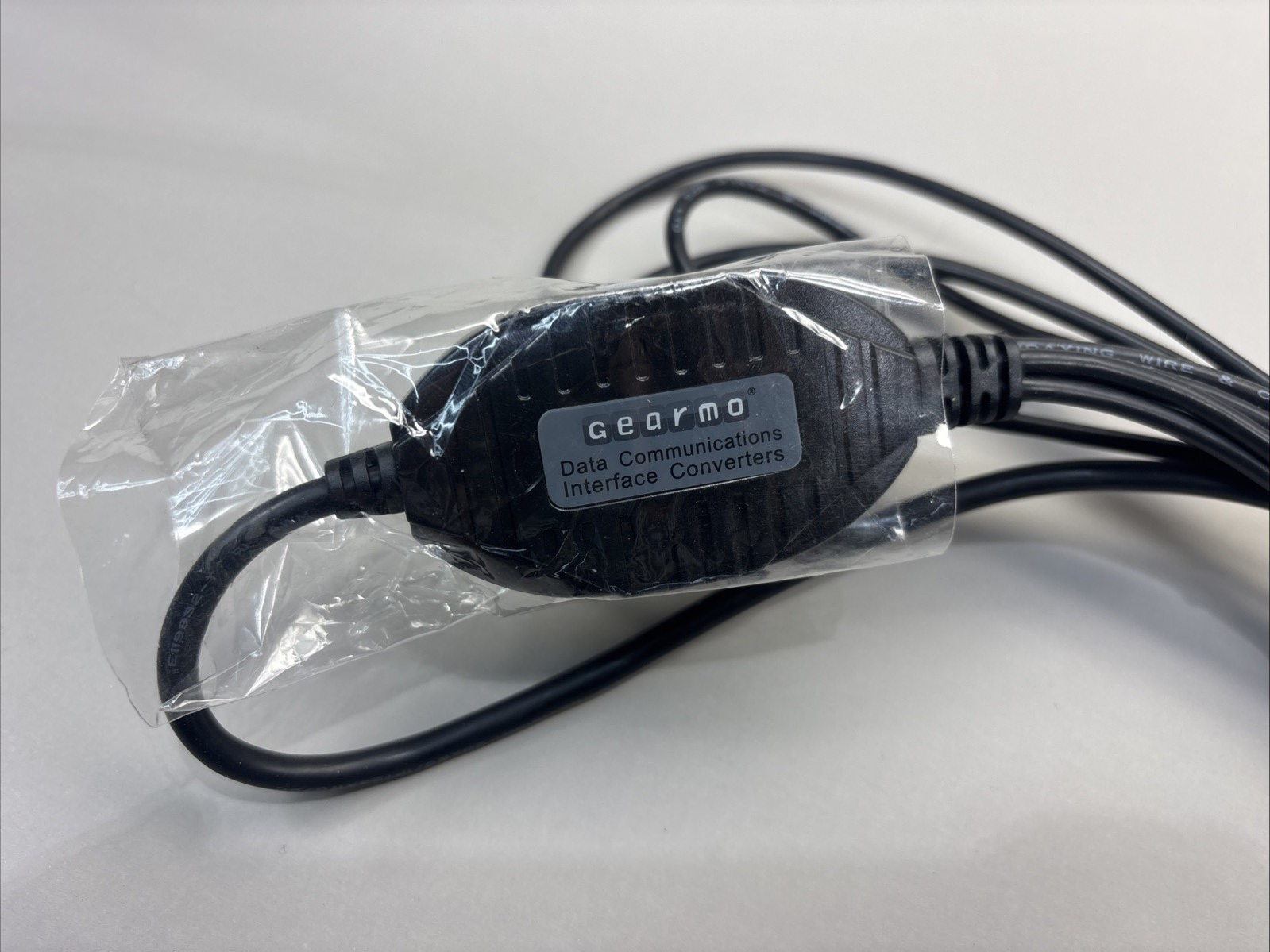 Gearmo 4 Port USB to Serial RS232 Adapter FTDI Chipset, Supports Win Black