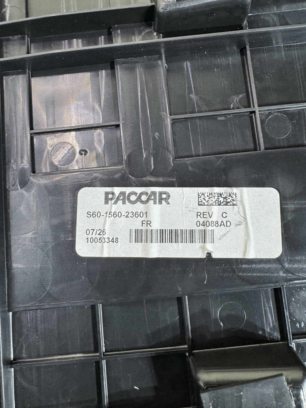 OEM Paccar S60-1560-23601 Trim Header Electrical Tray CB Radio Kenworth