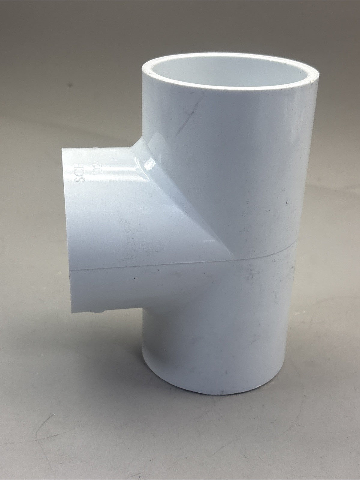 LOT of 6 LASCO 2in PVC Tee Fitting, Slip Socket Tee, Sch 40 401-020