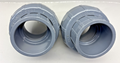 LOT of 2 Lasco 2" CPVC 2 Union PLT3 V227 O-Ring W.P.235PSI 73F NSF/ANSI-61 PVC 1