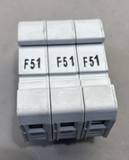 EDISON EHCC 3 EHCC3DIU POLE 30A FUSE HOLDER 600V 200KA RMS SYS W/INDICATOR & fus