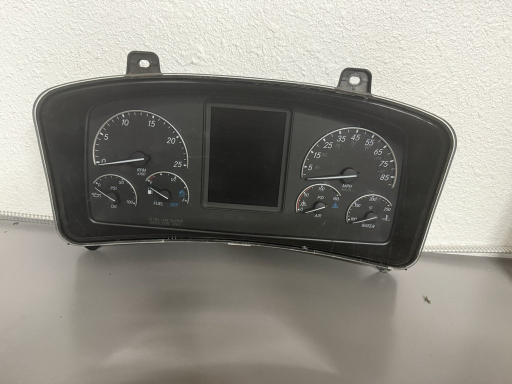A22-75412-000 FREIGHTLINER CASCADIA 126 GAUGE CLUSTER KM9562 816k miles