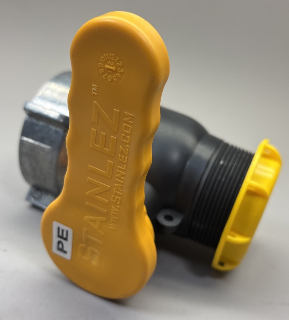 BV2NCN-E Lqd Stge Ctr Valve,0.039 in,NPT,PP 21YK90